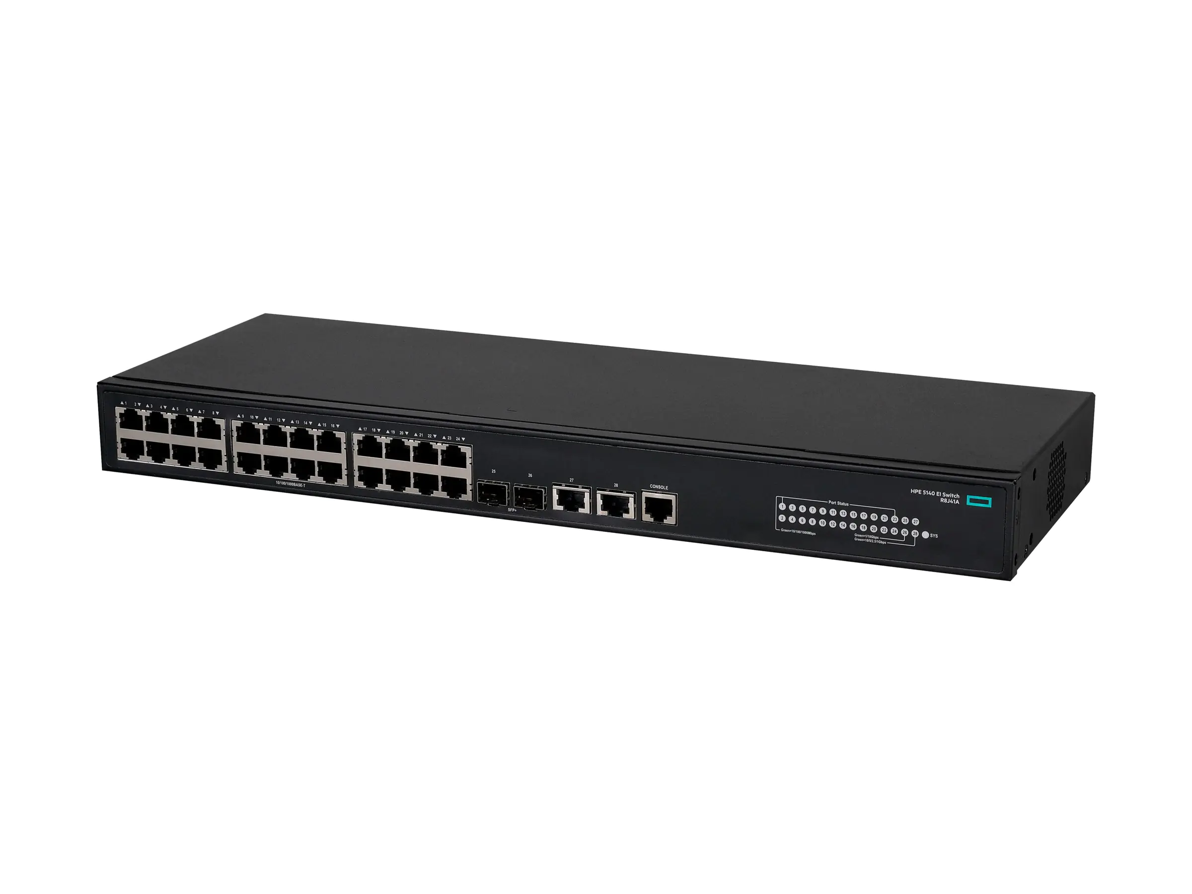 HPE FlexNetwork 5140 24G 2SFP+ 2XGT EI - Switch R8J41A