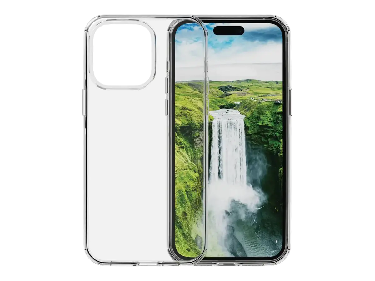 dbramante1928 Iceland Ultra - Hintere Abdeckung für Mobiltelefon - Kunststoff, D3O - klar - für Apple iPhone 15 Pro Max