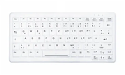 Active Key MedicalKey AK-C4110 - Tastatur - kabellos - 2.4 GHz - QWERTZ - Deutsch - weiß