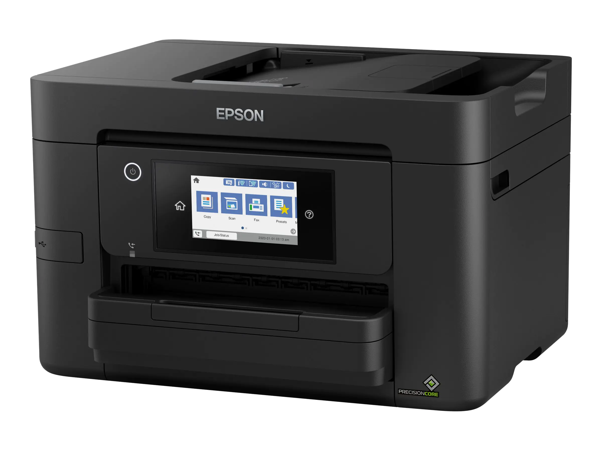 Epson WorkForce Pro WF-4820DWF - Multifunktionsdrucker - Farbe - Tintenstrahl - A4 (210 x 297 mm) (Original) - A4/Legal (Medien) - bis zu 25 Seiten/Min. (Drucken) - 250 Blatt - 33.6 Kbps - USB 2.0, LAN, Wi-Fi(n), USB-Host Epson WorkForce Pro WF-4820DWF - Multifunktionsdrucker - Farbe - Tintenstrahl - A4 (210 x 297 mm) (Original) - A4/Legal (Medien) - bis zu 25 Seiten/Min. (Drucken) - 250 Blatt - 33.6 Kbps - USB 2.0, LAN, Wi-Fi(n), USB-Host