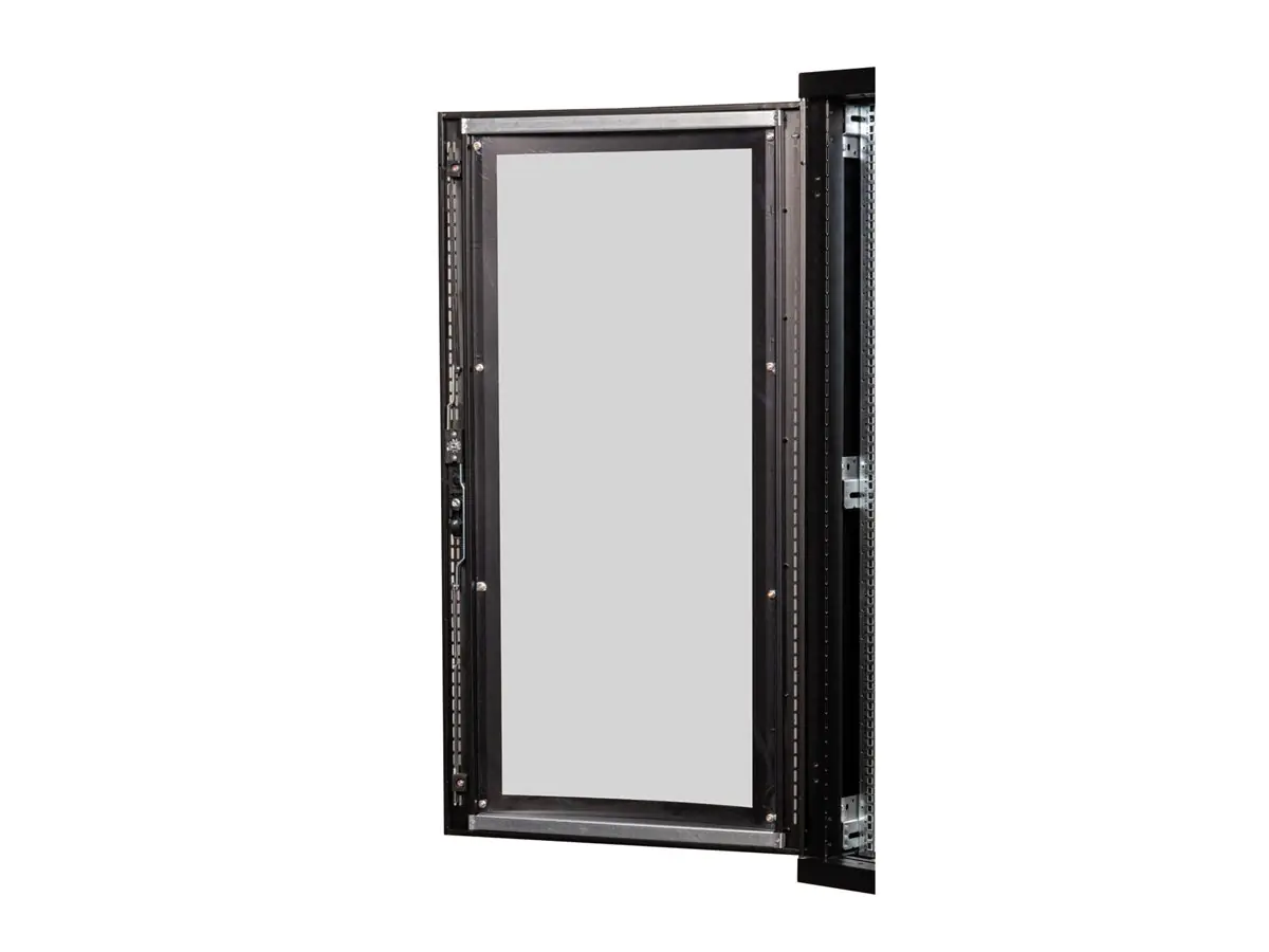 ROLINE 19 Zoll Serverschrank Pro 26 HE 600x1000 BxT schwarz Plexiglas