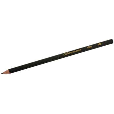 Soennecken Bleistift 1200 HB lackiert grau 12 St./Pack. Soennecken Bleistift 1200 HB lackiert grau 12 St./Pack.