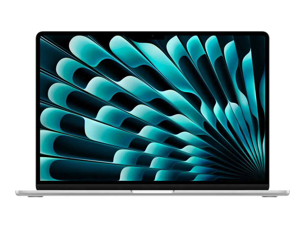 Apple MacBook Air - M3 - M3 10-core GPU - 16 GB RAM - 512 GB SSD - 38.91 cm (15.3") IPS 2880 x 1864 (WQXGA+) - Wi-Fi 6E, Bluetooth - Silber - kbd: Deutsch