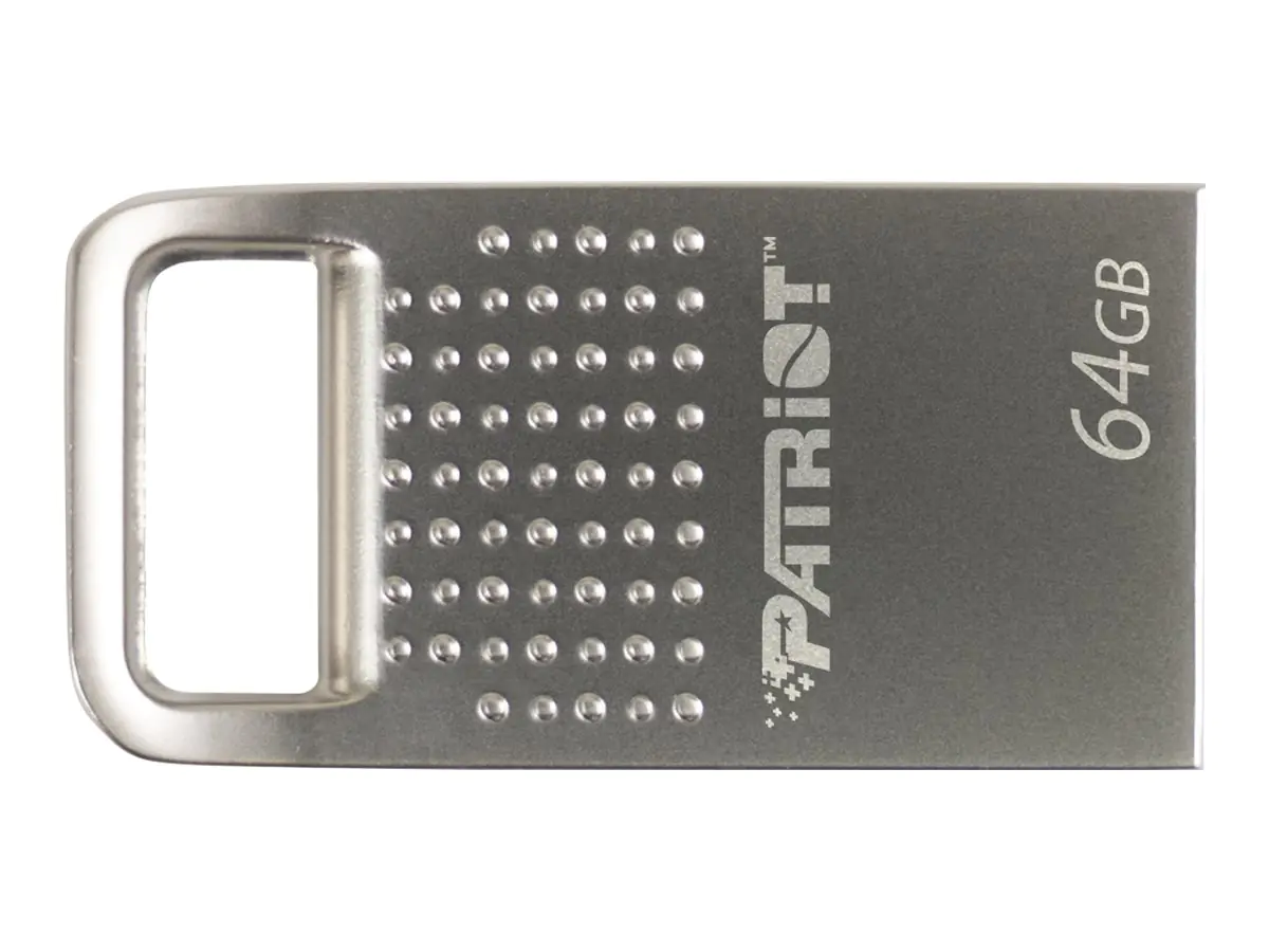 PATRIOT FLASHDRIVE Tab200 64GB Type A USB 2.0 mini aluminium silver - 64 GB
