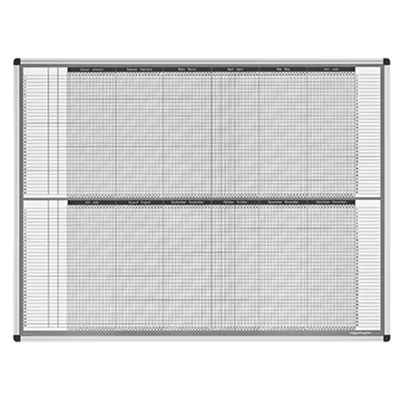 magnetoplan Jahresplaner 1241212S 121,5x91,5cm magnetisch +Zubehör