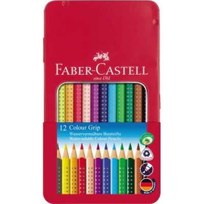 Faber-Castell Buntstift Colour GRIP 112413 f.sort. 12 St./Pack. Faber-Castell Buntstift Colour GRIP 112413 f.sort. 12 St./Pack.