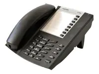 Mitel 6710a - Telefon mit Schnur - holzkohlefarben