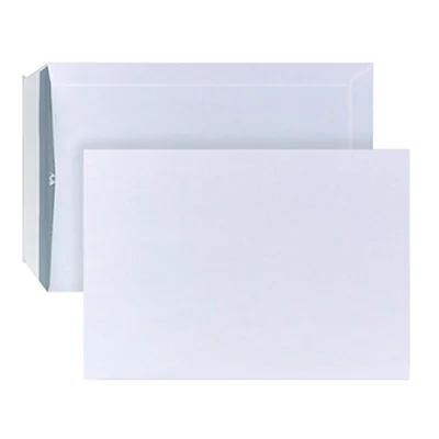 POSTHORN Versandtasche DIN B5 176 x 250 mm (B x H) ohne Fenster 90g/m² mit Haftklebung Papier weiß 500 St./Pack.