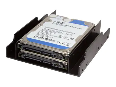 LogiLink Mounting Bracket for 2,5 HDD/SSD in 3.5" Bay - Laufwerksschachtadapter - 3.5" to 2 x 2.5" (8,9 cm bis 2 x 6,4 cm) LogiLink Mounting Bracket for 2,5 HDD/SSD in 3.5" Bay - Laufwerksschachtadapter - 3.5" to 2 x 2.5" (8,9 cm bis 2 x 6,4 cm)