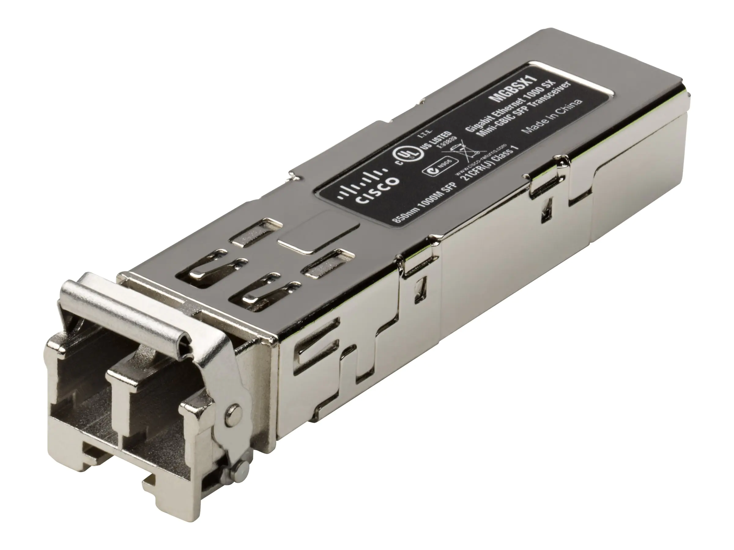 Cisco Small Business MGBSX1 - SFP (Mini-GBIC)-Tran sceiver-Modul - 1000Base-SX MGBSX1