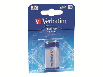 Verbatim - Batterie 9V - Alkalisch Verbatim - Batterie 9V - Alkalisch