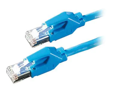 Dätwyler - Patch-Kabel - RJ-45 (M) zu RJ-45 (M) - 10 m - SSTP-Kabel - CAT 6 - halogenfrei - Blau