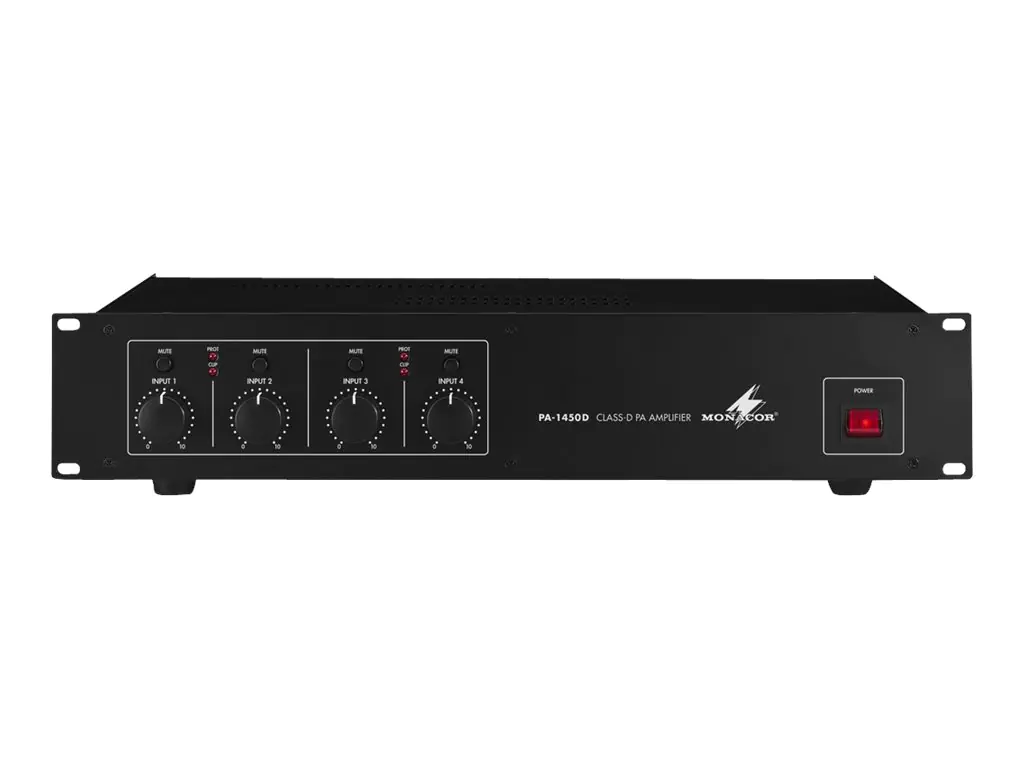 MONACOR PA-1450D - Leistungsverstärker