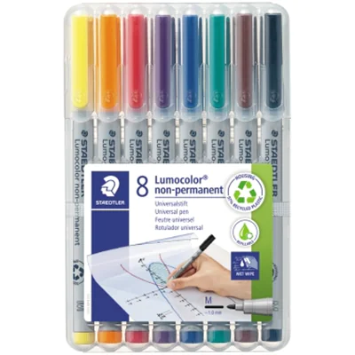 STAEDTLER Folienstift Lumocolor 316 WP8 0,6mm sortiert 8 St./Pack. STAEDTLER Folienstift Lumocolor 316 WP8 0,6mm sortiert 8 St./Pack.