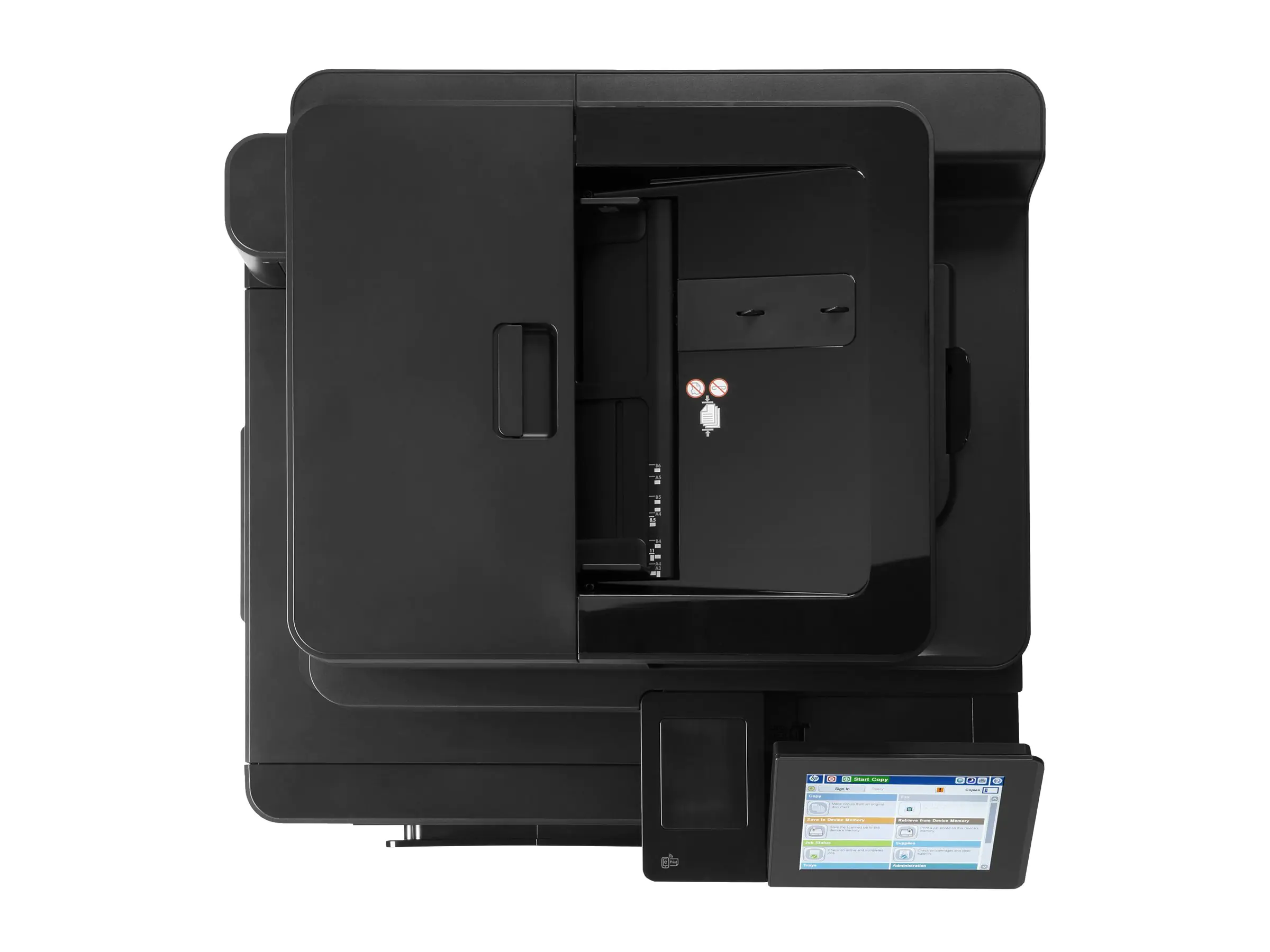 HP LaserJet Enterprise Flow MFP M880z+ - Multifunktionsdrucker - Farbe - Laser - A3 (297 x 420 mm), Ledger (279 x 432 mm) (Original) - A3 (Medien) - bis zu 46 Seiten/Min. (Drucken) - 4100 Blatt - 33.6 Kbps - USB 2.0, Gigabit LAN, USB-Host, USB-Host (inter