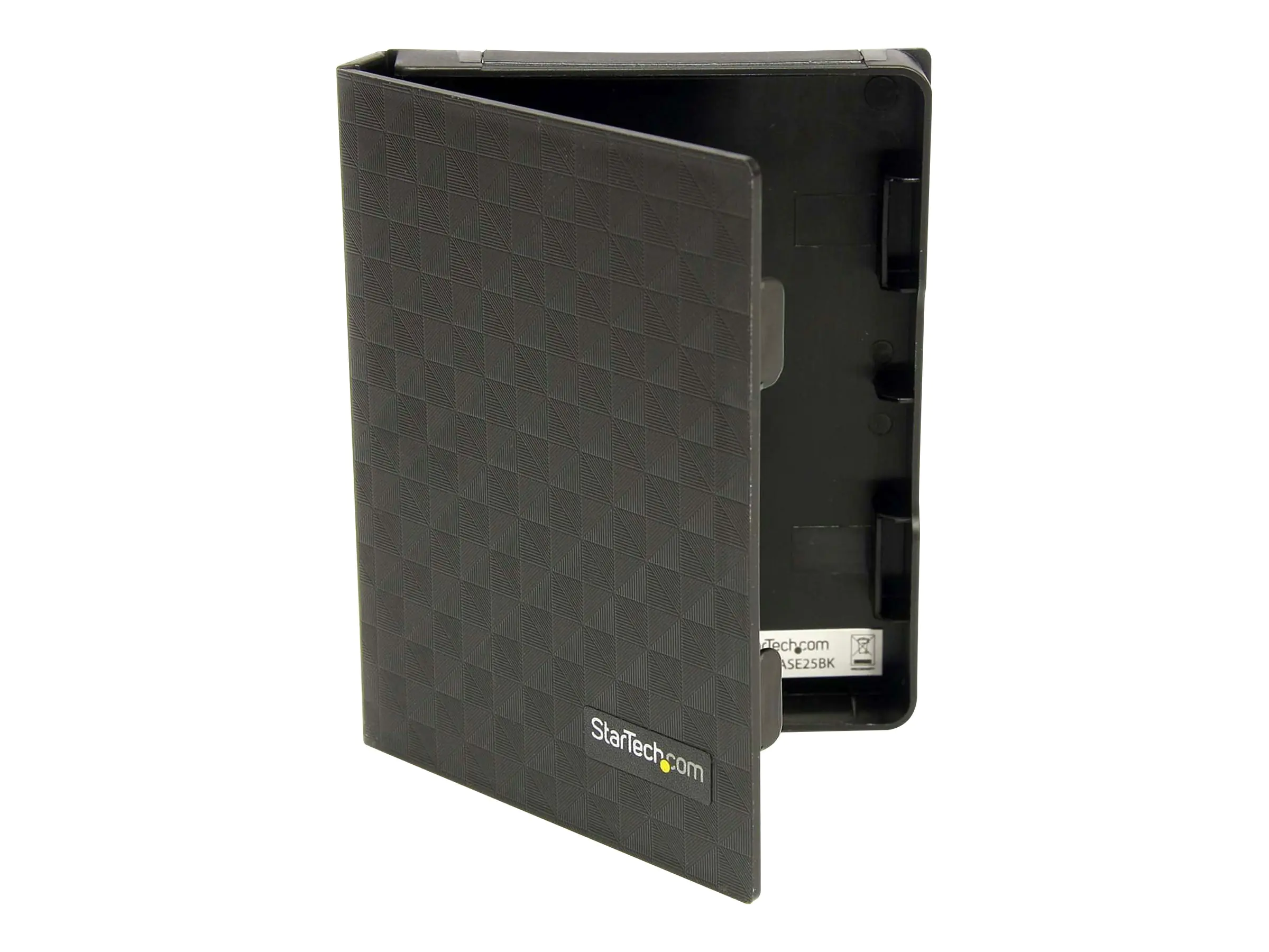 StarTech 2,5 Antistatische Festplatten Aufbewahrungsbox/Schutzgehäuse - HDD Schutzhülle 2,5 (6,4cm) - Schwarz - 3er Pack - Festplattenschutzhülle - Schwarz (Packung mit 3) - für P/N: SATERASER4, SDOCK1EU3P2, SDOCK2ERU33, SDOCK2U33V, SDOCK4U313, USB31C2SAT