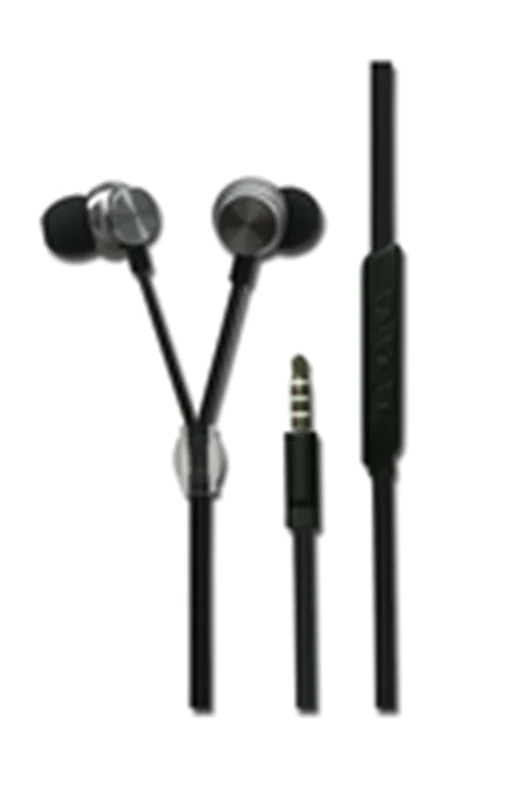 2GO In-Ear Stereo-Headset"Luxury" Zipper-Style anthrazit - Headset 794476