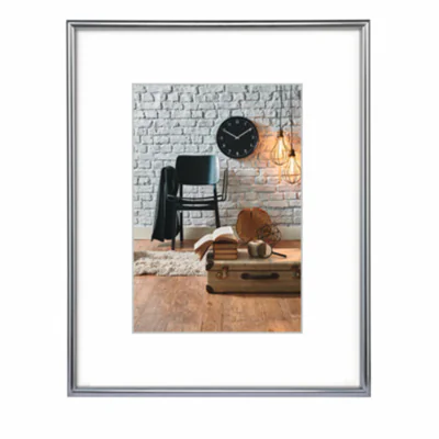 Hama Bilderrahmen Sevilla 00066432 21x29,7cm Kunststoff silber Hama Bilderrahmen Sevilla 00066432 21x29,7cm Kunststoff silber