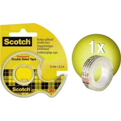 Scotch Handabroller 665H1263 +1Rolle doppelseitiges Klebeband Scotch Handabroller 665H1263 +1Rolle doppelseitiges Klebeband