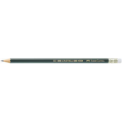 Faber-Castell Bleistift CASTELL 9000 119200 HB dunkelgrün Faber-Castell Bleistift CASTELL 9000 119200 HB dunkelgrün