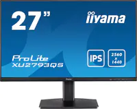 Iiyama ProLite XU2793QS-B1 - LED-Monitor - 68.6 cm (27") - 2560 x 1440 WQHD @ 75 Hz - IPS - 300 cd/m² - 1000:1 - 1 ms - HDMI, DisplayPort - Lautsprecher - mattschwarz