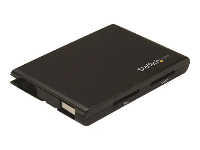 StarTech Dual Slot SD Kartenleser - USB 3.0 - SD 4.0, UHS II - SD / SDHC / SDXC Kartenleser/ -schreiber mit UHS-II - Kartenleser (MMC, SD, SDHC, SDXC) - USB 3.0
