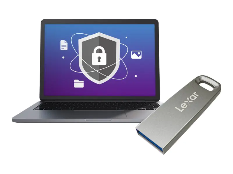 Lexar JumpDrive M45 - USB-Flash-Laufwerk - 64