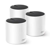 TP-Link Deco X55 V1.60 - WLAN-System (3 Router) - bis zu 604 m² - Netz - GigE - 802.11a/b/g/n/ac/ax - Dual-Band