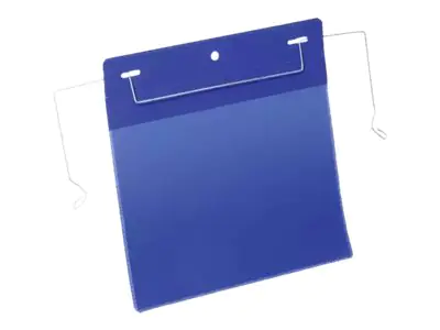 Durable Dokumentenhalterung - für A5 - nicht magnetisch - dunkelblau (Packung mit 50) 175207
