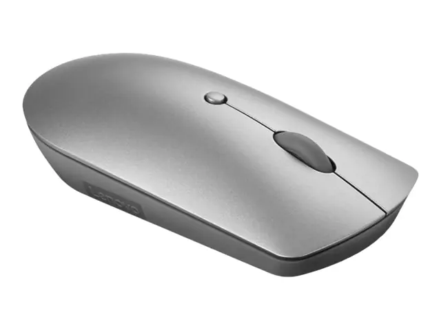 Lenovo 600 Silent - Maus - rechts- und linkshändig - optisch blau - 3 Tasten - kabellos - Bluetooth 5.0 - Iron Gray - retail Lenovo 600 Silent - Maus - rechts- und linkshändig - optisch blau - 3 Tasten - kabellos - Bluetooth 5.0 - Iron Gray - retail