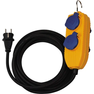 Brennenstuhl Verlängerungskabel Powerblock IP54 schwarz - Kabel - Verlängerungskabel 1169200010
