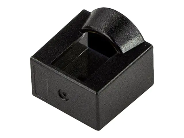 LogiLink Professional - Stecker-Schutzkappe - Schwarz (Packung mit 50)