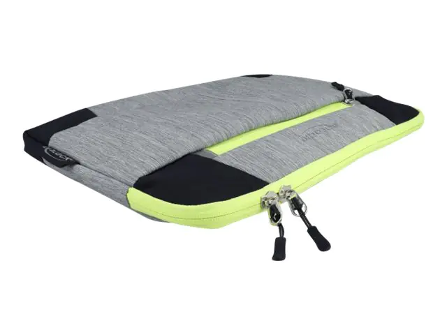 Delock - Notebook-Hülle - 33.8 cm (13.3") - Grau, Schwarz, Gelb