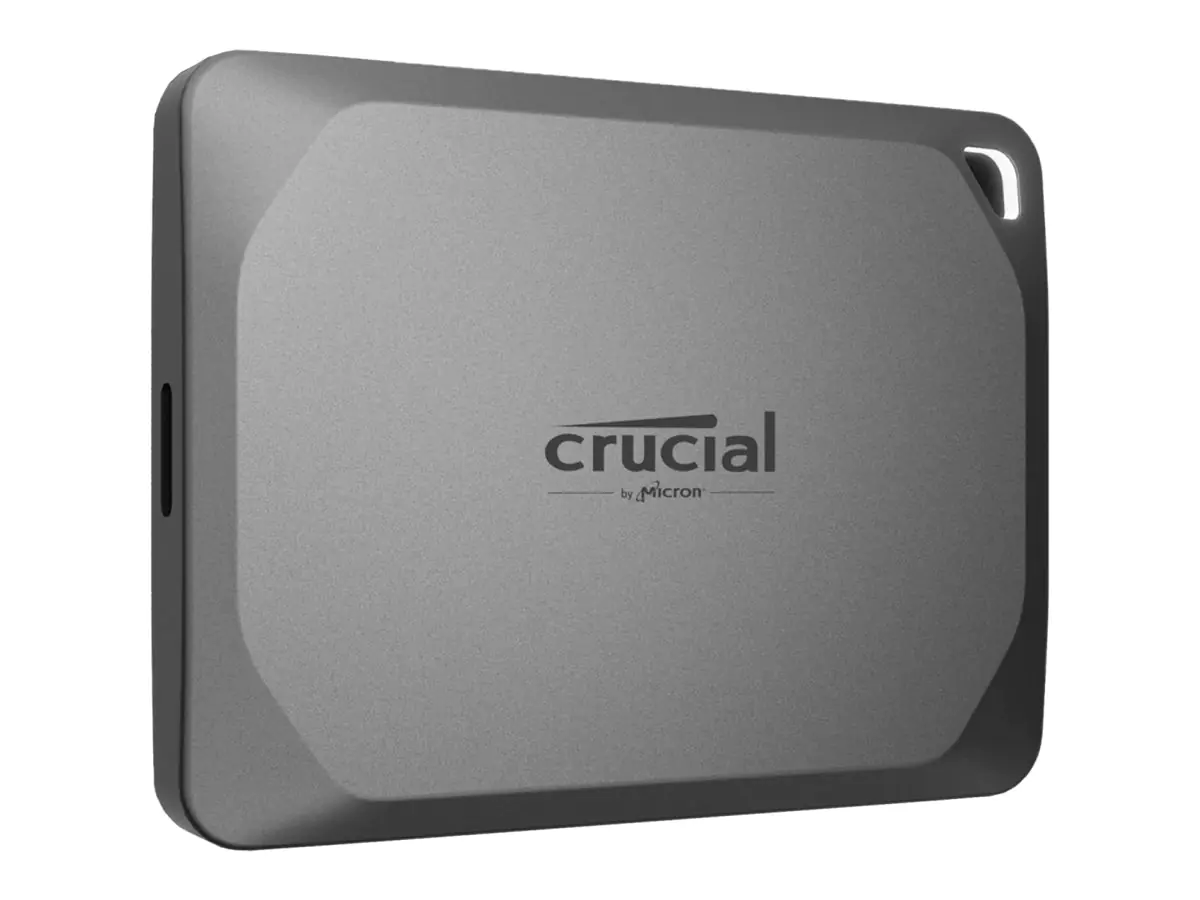Crucial X9 Pro - SSD - verschlüsselt - 1 TB - extern (tragbar) - USB 3.2 Gen 2 (USB-C Steckverbinder) - 256-Bit-AES Crucial X9 Pro - SSD - verschlüsselt - 1 TB - extern (tragbar) - USB 3.2 Gen 2 (USB-C Steckverbinder) - 256-Bit-AES