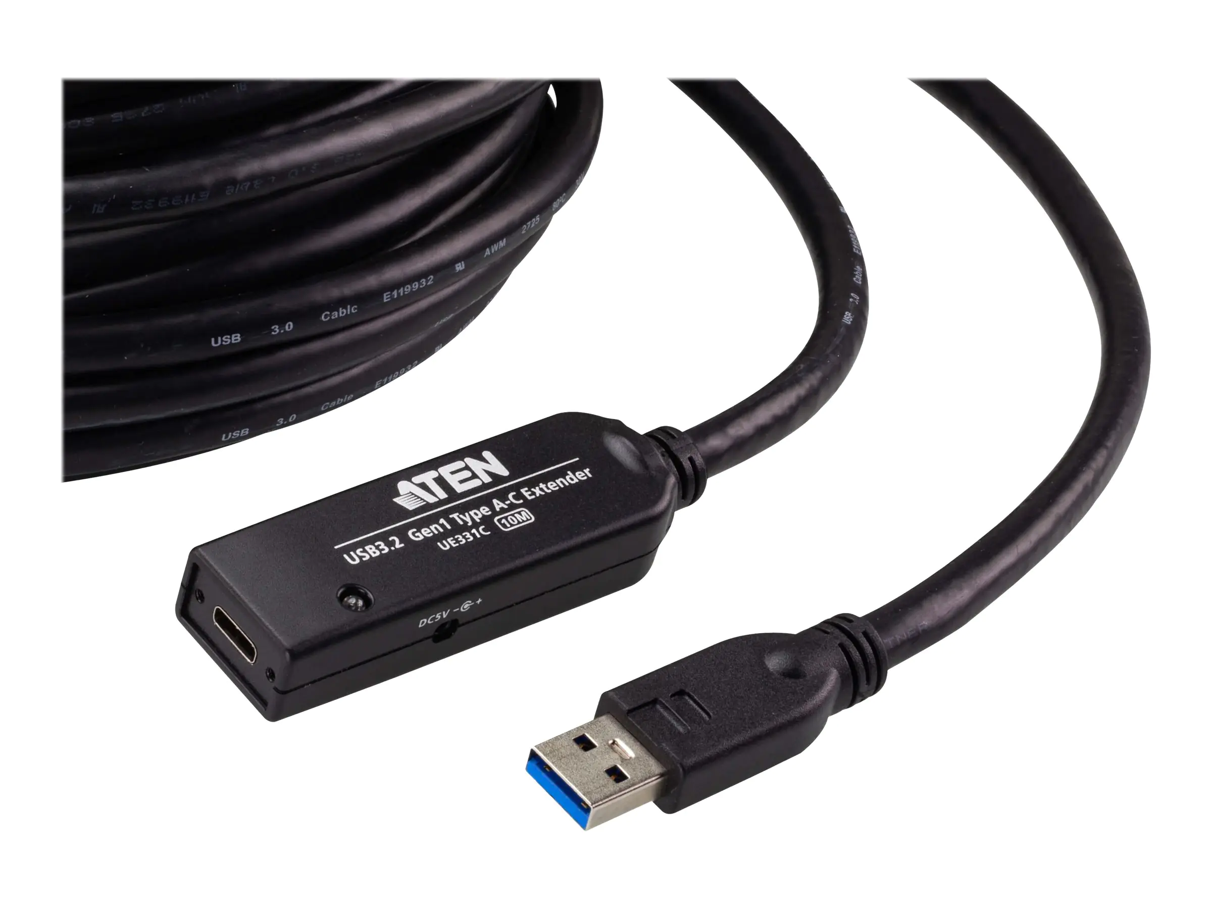ATEN UE331C - USB-Verlängerungskabel - USB (M) zu 24 pin USB-C (W) - USB 3.2 Gen 1 - 10 m