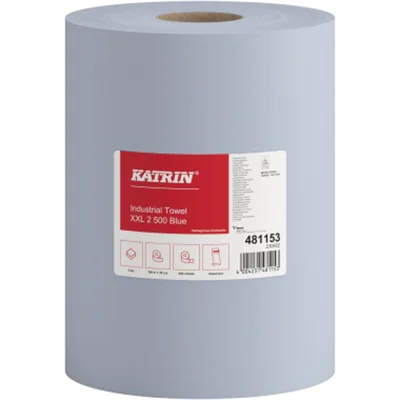 Katrin Wischtuch Classic XXL 481153 2lagig 500Blatt blau 2 Rl./Pack. Katrin Wischtuch Classic XXL 481153 2lagig 500Blatt blau 2 Rl./Pack.