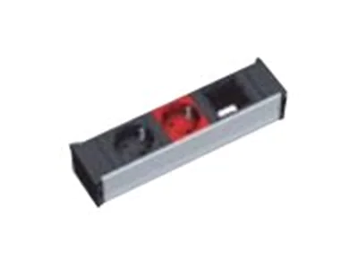 Bachmann - Steckdosenleiste - Eingabe, Eingang GST18i3 - Ausgangsanschlüsse: 2 - Schwarz, Rot Bachmann - Steckdosenleiste - Eingabe, Eingang GST18i3 - Ausgangsanschlüsse: 2 - Schwarz, Rot