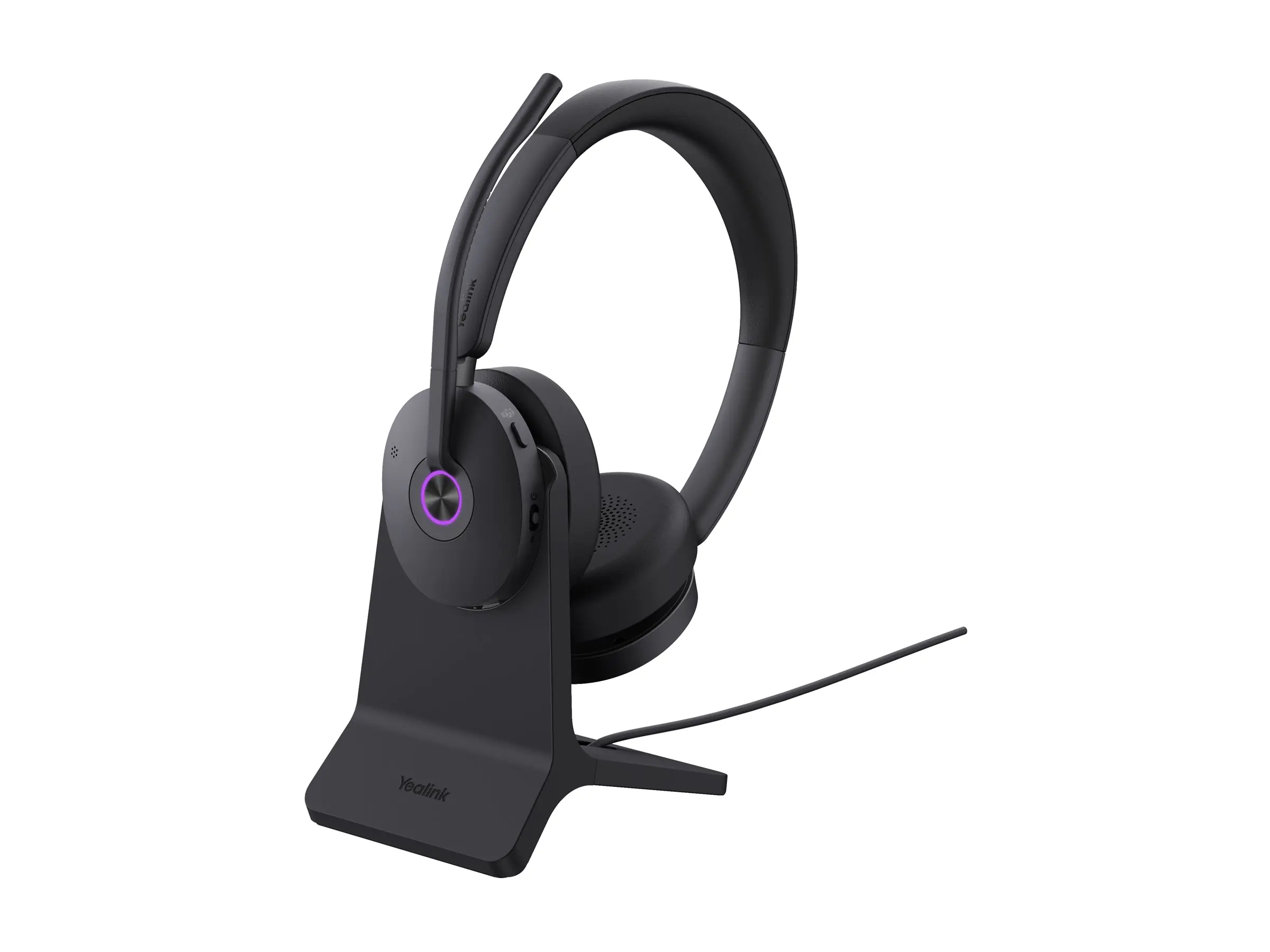 Yealink Bluetooth Headset - BH74 with Stand Teams USB-C/A - Headset - Rausch-Unterdrückung