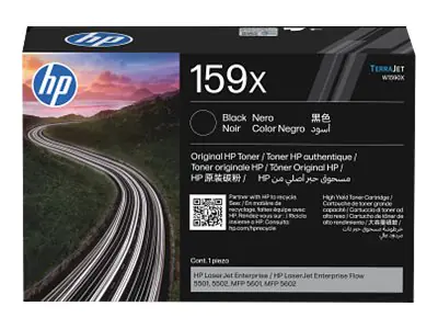 HP 159X - Hohe Ergiebigkeit - Schwarz - original - LaserJet - Box - Tonerpatrone (W1590X)