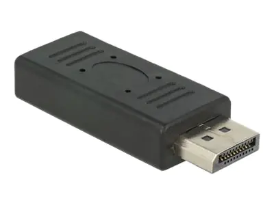 Delock - DisplayPort-Adapter - DisplayPort (M) bis DisplayPort (W) - Schwarz