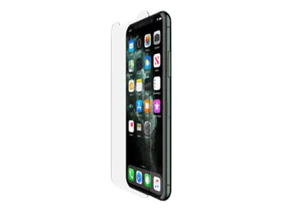 Belkin InvisiGlass Ultra - Bildschirmschutz für Handy - Glas - für Apple iPhone 11 Pro, X, XS Belkin InvisiGlass Ultra - Bildschirmschutz für Handy - Glas - für Apple iPhone 11 Pro, X, XS