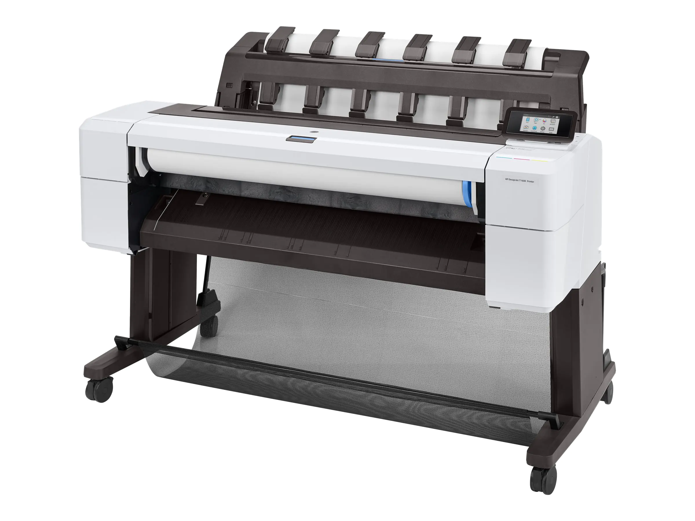 HP DesignJet T1600 - 914 mm (36") Großformatdrucker - Farbe - Tintenstrahl - Rolle (91,4 cm x 91,4 m), 914 x 1219 mm - 2400 x 1200 dpi - bis zu 3 Seiten/Min. (einfarbig)/ bis zu 3 Seiten/Min. (Farbe) - Kapazität: 1 Rolle - Gigabit LAN - cutter HP DesignJet T1600 - 914 mm (36") Großformatdrucker - Farbe - Tintenstrahl - Rolle (91,4 cm x 91,4 m), 914 x 1219 mm - 2400 x 1200 dpi - bis zu 3 Seiten/Min. (einfarbig)/ bis zu 3 Seiten/Min. (Farbe) - Kapazität: 1 Rolle - Gigabit LAN - cutter