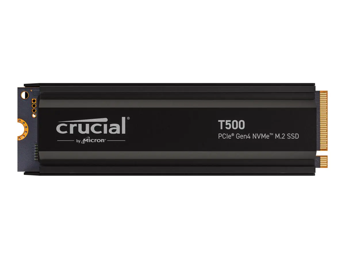Crucial T500 - SSD - 2 TB - intern - PCIe 4.0 (NVMe) Crucial T500 - SSD - 2 TB - intern - PCIe 4.0 (NVMe)