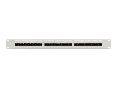 Lanberg Patch Panel - with shelf - Rack montierbar - CAT 5/5e - UTP - RJ-45 X 24 -