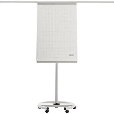 Magnetoplan Flipchart de Luxe 12270F13 mobil lichtgrau/weiß