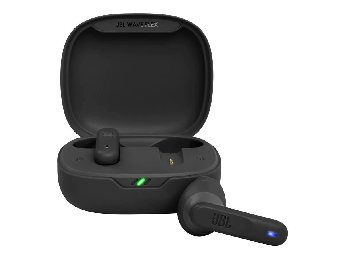JBL Wave Flex - True Wireless-Kopfhörer mit Mikrofon - im Ohr - Bluetooth - Schwarz