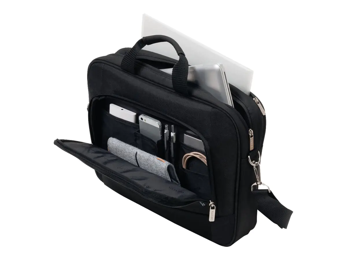 Dicota Top Traveller BASE - Notebook-Tasche 39.6 cm (15.6") - Schwarz D31325