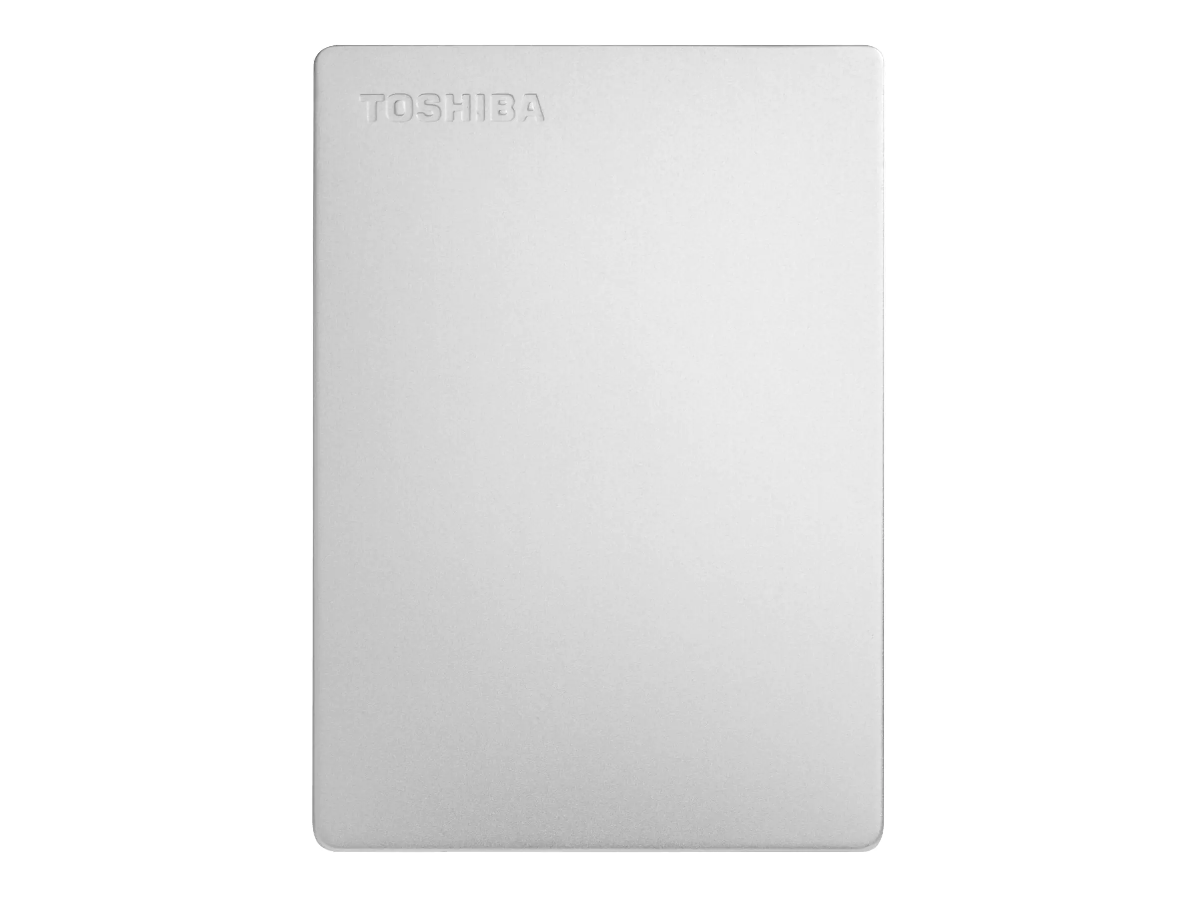 Toshiba Canvio Slim - Festplatte - 2 TB - extern (tragbar) - 2.5" (6.4 cm) - USB 3.2 Gen 1 - Silber