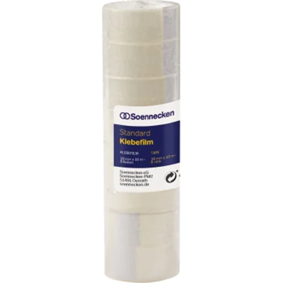 Soennecken Klebefilm 5846 19mmx10m transparent 8 St./Pack. Soennecken Klebefilm 5846 19mmx10m transparent 8 St./Pack.