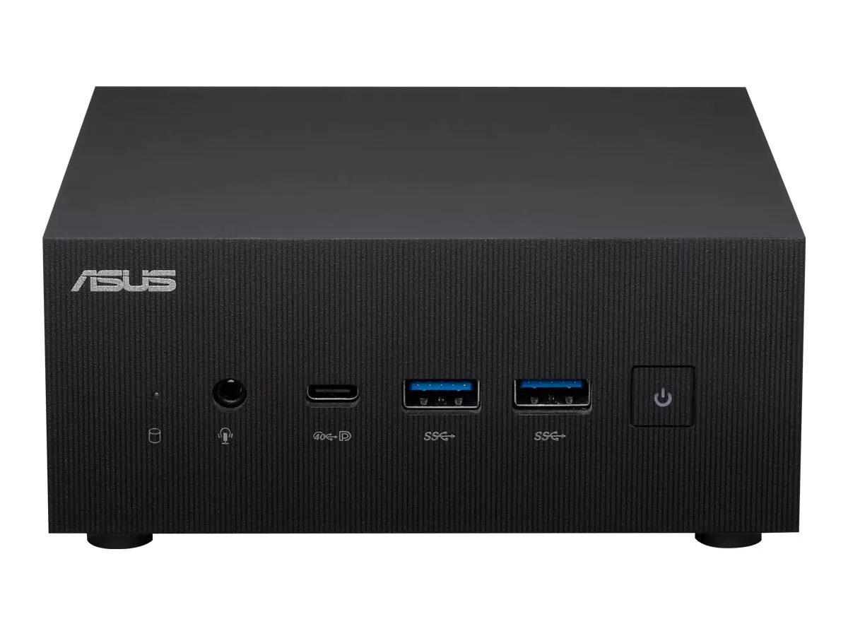 ASUS ExpertCenter PN53 BBR575HD - Barebone - Mini-PC - 1 x Ryzen 5 7535H / 3.3 GHz - RAM 0 GB - Radeon 660M - 1GbE, 2.5GbE, Bluetooth 5.2, Wi-Fi 6E - WLAN: Bluetooth 5.2, 802.11a/b/g/n/ac/ax (Wi-Fi 6E) - Schwarz